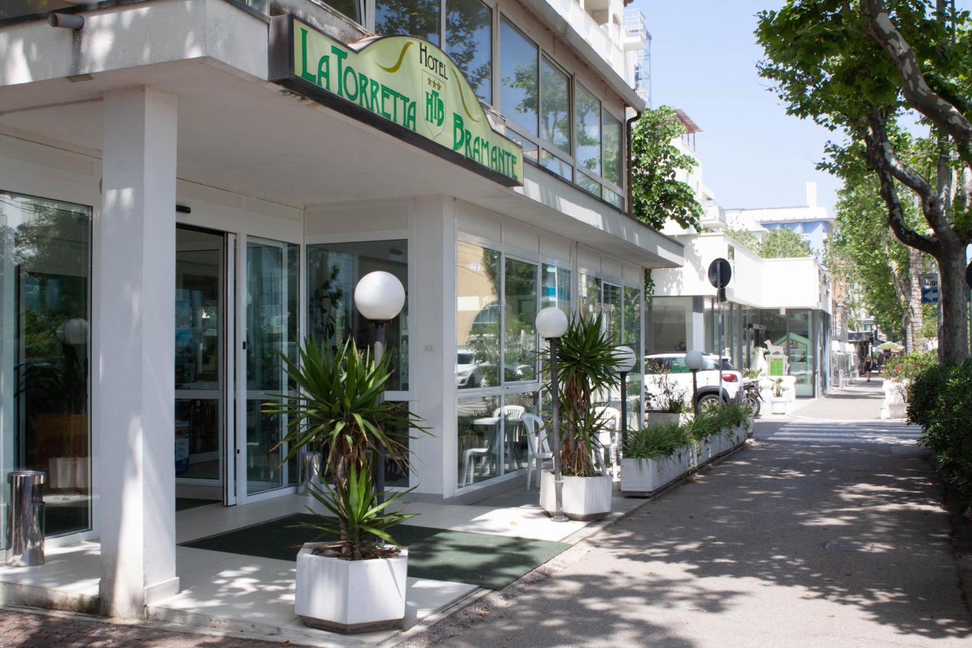 Hotel La Torretta Bramante Rímini Exterior foto